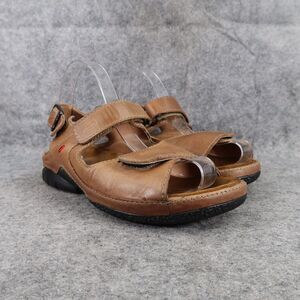 Wolky Shoes Womens 37 Sandals Comfort Leather Walking Active Fashion Adjustable